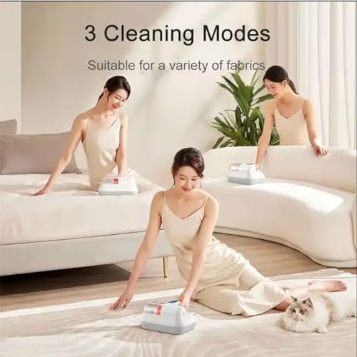 XiaoMi MIJIA Dust Mite Remover Pro, Mattress Vacuum Cleaner, Handheld Bed Vacuum Cleaner with LED Display, 14Kpa Strong Suction Power Can Efficiently Clean Mattresses, Pillows, Sofas and Carpets