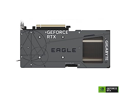 GIGABYTE GeForce RTX 4070 Ti Eagle OC 12G (rev. 2.0) Graphics Card, 3X WINDFORCE Fans, 12GB 192-bit GDDR6X, GV-N407TEAGLE OC-12GD REV2.0 Video Card