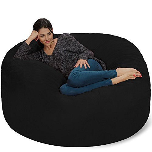 Chill Sack Bean Bag Chair: Giant 5' Memory Foam Furniture Be