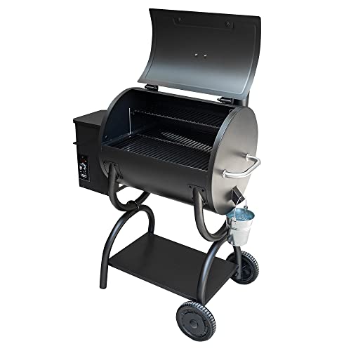 Z GRILLS ZPG-550B2 Upgrade Wood Pellet Grill & Smoker, 8 in 1 BBQ Grill Auto Temperature Control, 553 sq in Cooking Area