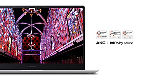 Samsung Galaxy Book Pro Windows 11 Intel Evo Platform Laptop Computer 15.6" AMOLED Screen 11th Gen Intel Core i5 Processor 8GB Memory 512GB SSD Long-Lasting Battery, Mystic Silver