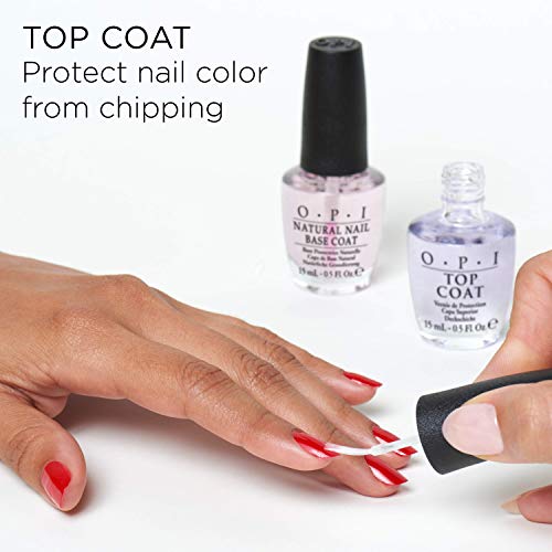 OPI Brilliance High Shine Top Coat, Clear, 15ml