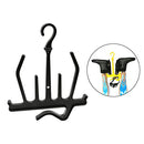 Durable Swivel Diving -Saving Snorkeling Dive Fast Drying Deluxe Drain Hangers Snorkel Wetsuit Drysuit Gear Accessories - Black