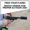 GrillBlazer Su-VGun Basic Grill & Culinary Torch - Charcoal Starter - Professional Cooking, Grilling and BBQ Tool - Handheld Blowtorch For Chefs, Men and Women Who Want the Best Tool for the Job