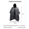 Hooded Rain Poncho Waterproof Raincoat Jacket for Men Women Adults,with Pocket.