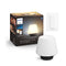 Philips Hue White Ambiance Wellness Table Lamp Black 570 lm with Dimmer Switch, Dimmable, All White Shades, Controllable via App, Compatible with Amazon Alexa (Echo, Echo Dot), Pack of 1