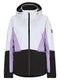 Ziener Women's Taimi Ski Winter Jacket, Warm, Breathable, Waterproof, White, 30