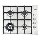 Tramontina Square 4 GX HE Safestop 60 Stainless Steel Gas Cooktop