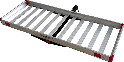 MaxxHaul 60" x 22" Aluminum Cargo Carrier Rack Basket for Luggage for SUV Truck Car Van - 500 lbs. Capacity