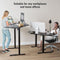 Luxsuite L Shaped Electric Standing Desk Sit Stand Up Table Desktop Desk Motorised Height Adjustable Rising Tempered Glass Top Computer Office Sturdy Workstation USB & Type C 120x120cm Black