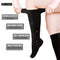 Medical Compression Socks for Men Women 20-30mmhg Plus Size S-10XL Extra Wide Calf Open Toe Graduated Support Knee-High Compression Stockings for Pregnant Travel Sports Swelling Circulation