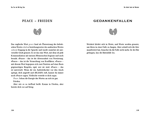Das Tao des Wu-Tang Clan: Die sieben Säulen der Weisheit für ein erfolgreiches Leben. Der US-amerikanische Bestseller. Für alle Hip-Hop-Fans
