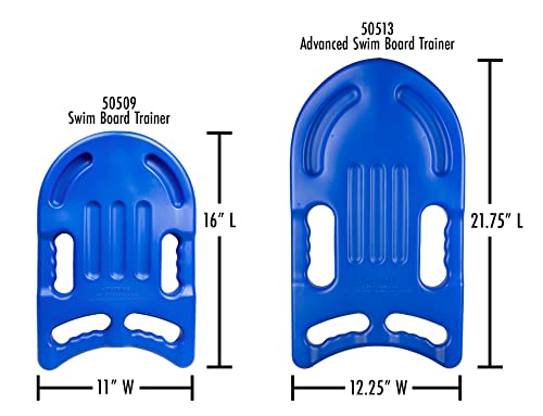 Poolmaster 50509 Advanced Kickboard Swim Trainer and Swim Aid, Small, Blue