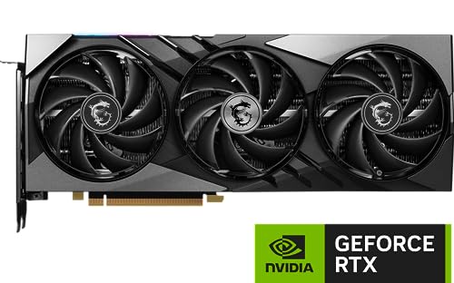 MSI Gaming GeForce RTX 4070 12GB GDRR6X 192-Bit HDMI/DP Nvlink TORX Fan 4.0 Ada Lovelace Architecture Graphics Card (RTX 4070 Gaming X Slim 12G)