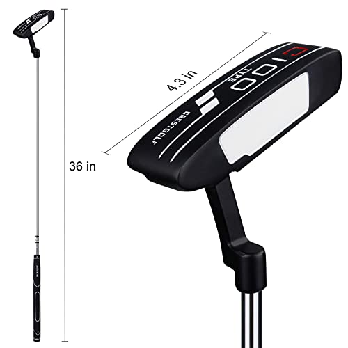 CRESTGOLF Golf Putter for Men Golf Blade Putter Insert Right Handed Golf Clubs -35inches