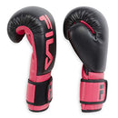 FILA Accessories Boxing Gloves for Men & Women - Kickboxing, Heavy Bag Punching Mitts, MMA, Muay Thai, Sparring Pro Training Equipment (10 oz, Victory, Pink)