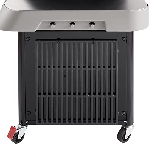 Weber Genesis EX-325s Smart BBQ Grill – Premium LPG Gas Barbecue Grill with Weber Connect Technology– Stainless Steel Grill for the Backyard (Black)