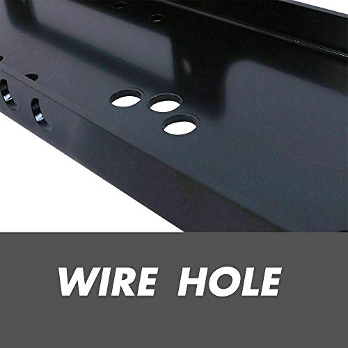 X-BULL Winch Mounting Plate Steel Universal Plate Cradle 8000lb-14500lb Trucks