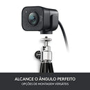 Logitech StreamCam Plus Webcam with Tripod Mount (Graphite), 1080p