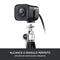 Logitech StreamCam Plus Webcam with Tripod Mount (Graphite), 1080p