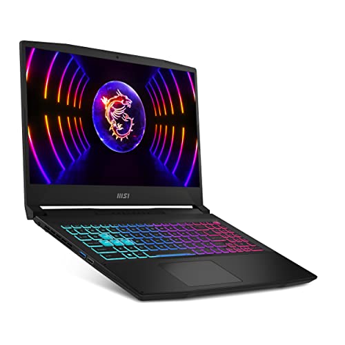 MSI Katana 15 B12UDXK-1043AU 15.6-Inch 12th Intel i7-12650H NVIDIA RTX 3050 8GB DDR5 Ram 512GB SSD Gaming Laptop, Black