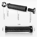 ROCKBROS Bike Handlebar Grips Double Lock-on Bicycle Handle Bar Ends for Mountain MTB BMX 22.2mm