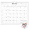 Lbylyhxc 2024 Calendar - from Now to December 2024, 18-month wall calendar for 2023-2024, 14.7 x 11.5 inches, minimalist and eco-friendly design contains Julian dates (ECO-FRIENDLY)