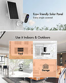 Dzees Solar Powered Security Camera Wireless Outdoor WiFi, 1080P Color Night Vision Outdoor Camera, Wireless Home Security Cameras System with Solar Panel, Spotlight/Alarm, AI Detection, 2-Way Talk