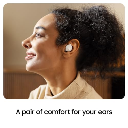 Samsung Galaxy Buds FE Wireless Earbuds, ANC, Comfort fit, 3Mics, Touch Control, Deep Bass, Graphite