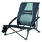 STRONGBACK Low Gravity Beach Chair with Built-in Lumbar Back Support, Heavy Duty Portable Folding Beach Chair for Adults, Black