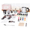 Candle Making Kit Supplies, Soy Wax Making Kit Including Pot, Wicks, Sticker, Tins, Soybean Wax, Spoon & More