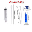 Miotorio Bike Cycling Tubeless Sealant Injector Syringe,Presta and Schrader Valve Core Removal Tool Fit for Stans No Tubes Sealant and Other Sealants Brand,Bike Syringe Kit