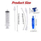 Miotorio Bike Cycling Tubeless Sealant Injector Syringe,Presta and Schrader Valve Core Removal Tool Fit for Stans No Tubes Sealant and Other Sealants Brand,Bike Syringe Kit