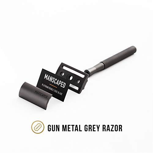 MANSCAPED™ The Plow™ 2.0 Premium Single Blade Double-Edged Safety Razor