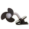 Dreambaby Portable Clip-on Baby Stroller Fan - with Soft Foam Fins - Perfect for Strollers, Cribs, Wheelchairs, Beach, & Pool - Black - 1 Pack