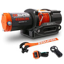 ZESUPER 4500 lb Winch Waterproof IP67 Electric Winch with Wireless Remote Synthetic Winch Rope Hawse Fairlead Handheld Remote ATV UTV Winches 12V Portable Power Winch