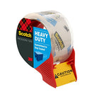 Scotch Heavy Duty Shipping Packaging Tape with Refillable Dispensers, 1.88 in x 54.6 yd, 4 Pack (3850-4RD)