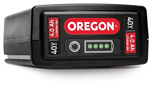Oregon Cordless BL300 40V 151 MPH Leaf Blower with 4.0Ah Battery and Charger