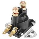 12V Starter Tilt Trim Pump Relay, Solenoid Relay Switch Starter Relay Solenoid Lawn Mower Starter Solenoid Compatible for Marine Outboard Boat Motor Engine