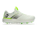 Kookaburra Kc Players Spike Cricket Shoe Cricket Shoe, Unisex Cricket Shoe White Lime