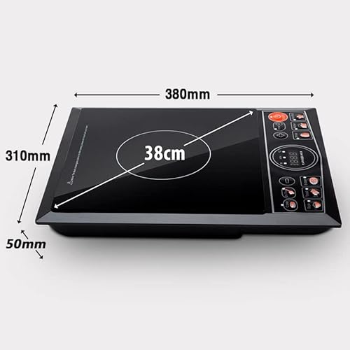 EuroChef 2000W Electric Induction Portable Cooktop