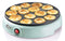 Bestron Poffertjes Maker Retro Design Mini Pancake Machine with Non-Stick Coating, Sweet Dreams, 800 W, Mint