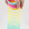 2PCS Rainbow Coil Spring Toy,Magic Spring Coil Toy,Plastic Rainbow Coil Toy,Rainbow Magic Spring Toy for Party Favors Gifts,Stocking Stuffers for Kids & Adults(Size 3.4 * 3.5 inch)