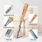 HAUTMEC 4PCS Wood Chisel Set for Woodworking, Carpentry Carving Tool with Bevel Edged Steel Blade, High Impact Handle for Woodcutting Sharpening HT0235