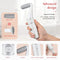 Electric Callus Remover Foot File, Rechargeable Pedicure Tools for Dry Hard Cracked Dead Skin on Your Heels & Feet. Spa Quality Exfoliation. 3 Rollers, Storage Case