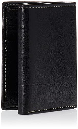 Timberland Men's Blix Slim Trifold Wallet, Black, One Size