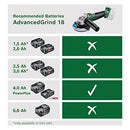 Bosch Home & Garden 18V Cordless 125mm Angle Grinder Without Battery, Variable Speed, Soft Start & Brake (AdvancedGrind 18V)