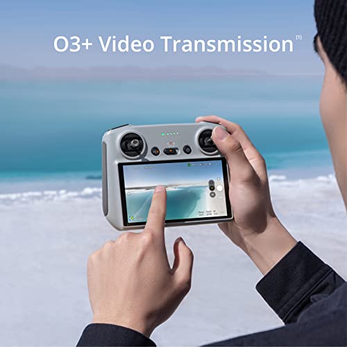 DJI RC - Remote Controller for DJI Mini 3 Pro/DJI Mavic 3/DJI Mavic 3 Cine, Lightweight Body, FHD Screen, 4hr Battery, Precision Control Sticks, O3+ Transmission