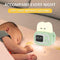 Kids Alarm Clock with Toast Night Light,Kids Digital Alarm Clock,Rechargeable Portable Alarm Clock Timer,USB Charging Healing Atmosphere Light Dimmable,Grow Alarm Clocks for Toddlers Boys Girls Birthday Gifts(Green B)