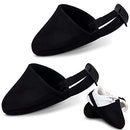 Zhanmai Bowling Shoe Slider 2 Pack Bowling Shoe Cover with Elastic Band Adjustable Bowling Accessories for Men Women Bowler Playing Ball Dancing, L (Black), Black, Large
